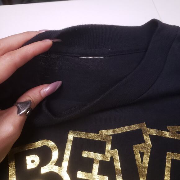 90s Vntg Betty Boop Metallic Mens Tee - Picture 3 of 6